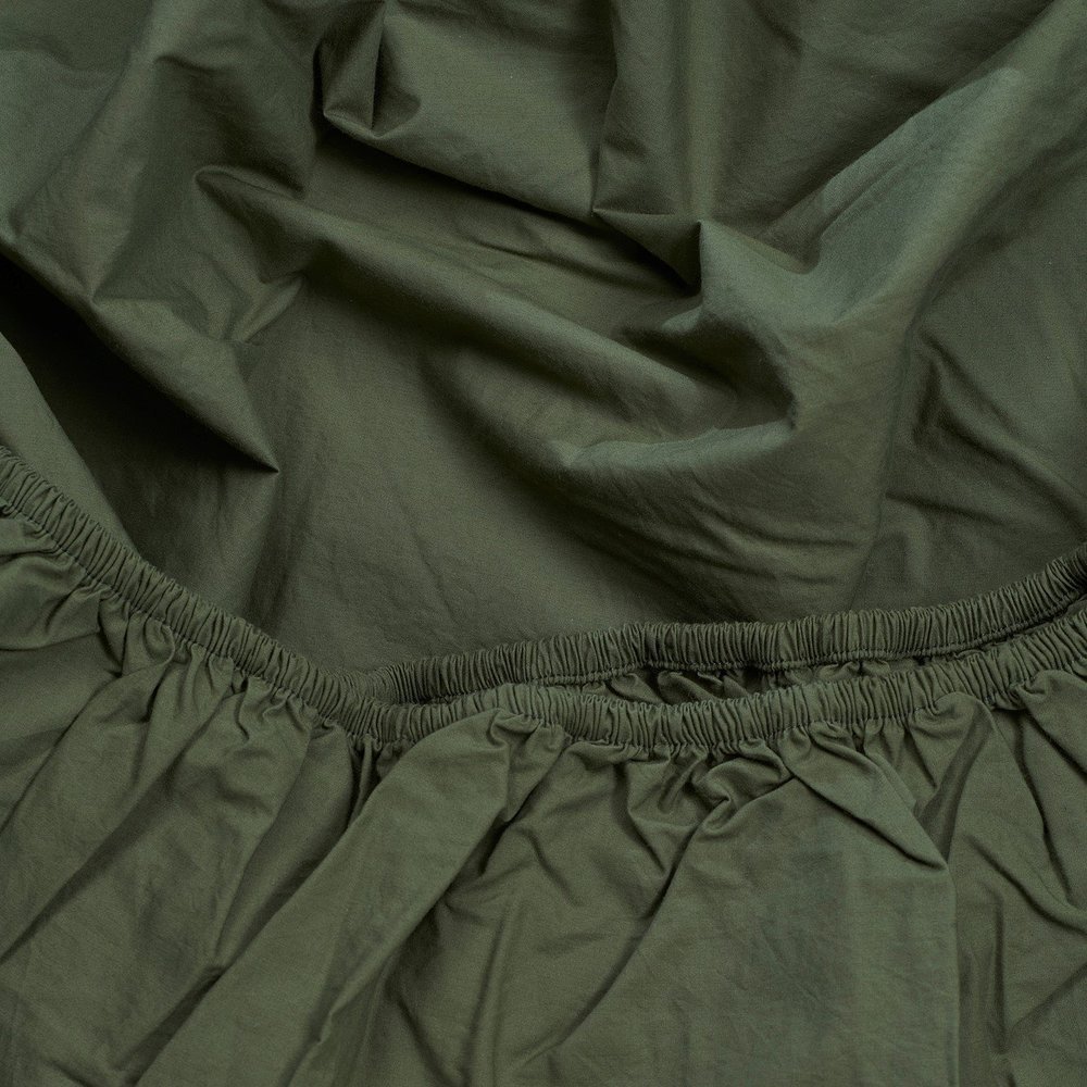 percale sheet nordic forest